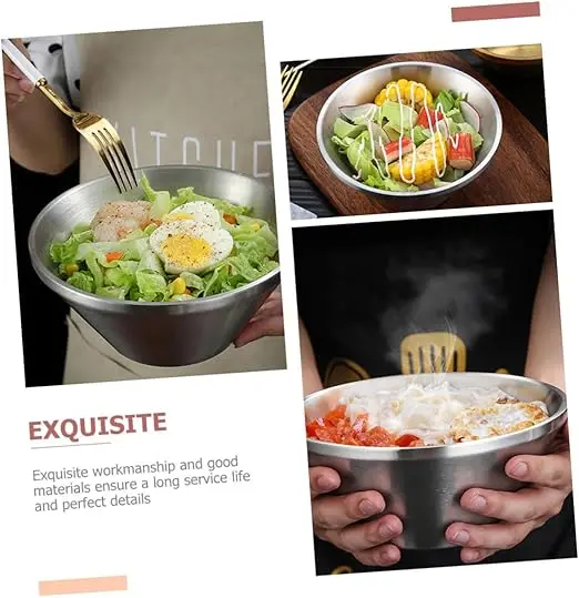 Cubo de hielo, cuenco para helado de acero inoxidable, frutero doméstico, taza para dulces y aperitivos de yogur y crema, utilizado para postres, aperitivos y ensaladas