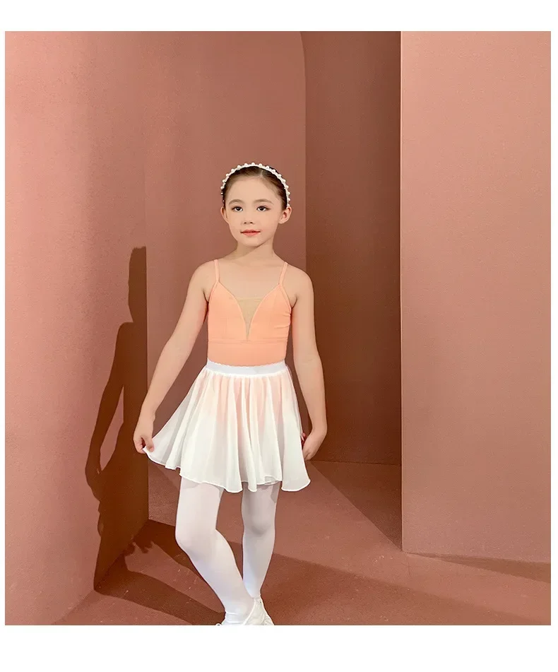 Meninas ballet dança traje ginástica dancewear collant para ballet profissional tutu ballet exercício vestido trajes de bailarina