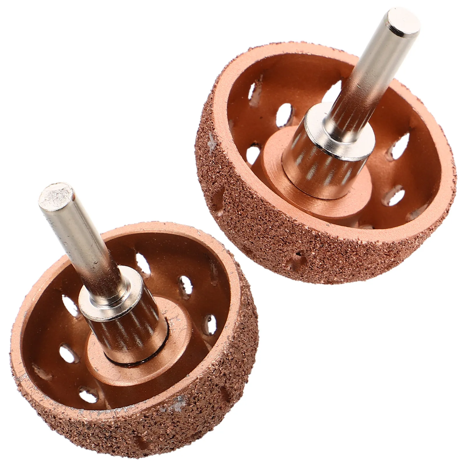

2Pcs Tungsten Carbide Bowl Shaped Grinding Heads for Pneumatic Air Grinder Tire Rasp Tool Dome Tire Buffing Wheel Automotive