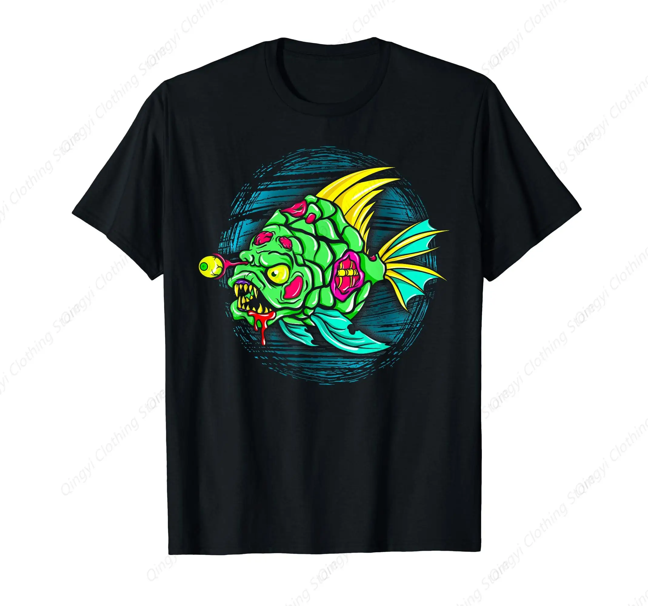 

Crazy Zombie Fish T-shirt