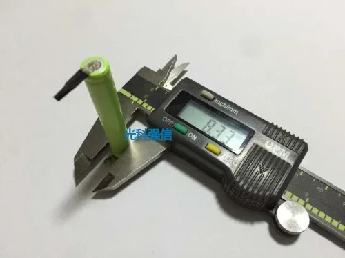 Novo autêntico 1.2v 5/4aaaaa 1000mah equipamento de placa de circuito de bateria recarregável de níquel hidrogênio com pés de soldagem