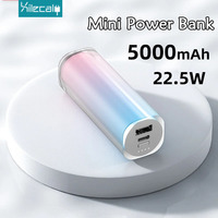 Portable Mini Power Bank 10000mAh 22.5W Fast Charging Powerbank External Spare Battery Charger For iPhone 15 14 Xiaomi Samsung