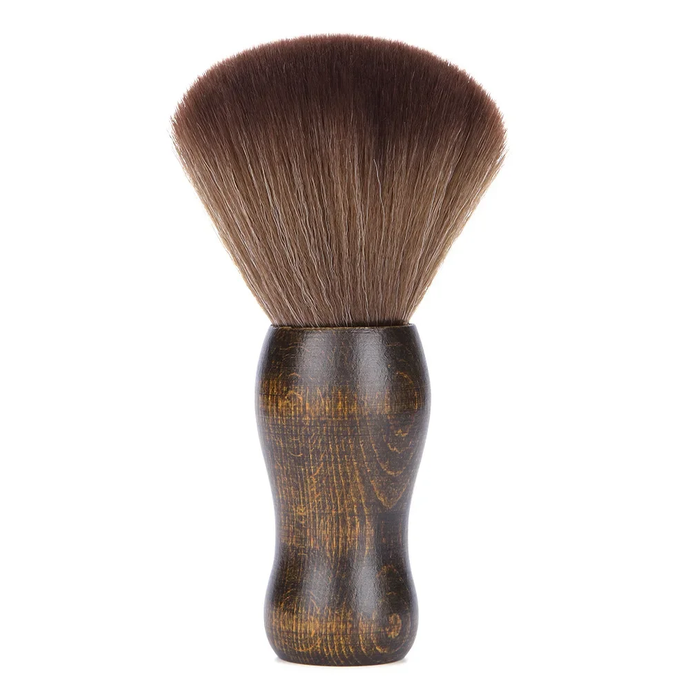 

Hairdressing Sweeping Brush Camphor Wood Broken Hair Sweeping Soft Brush Neck Cleaning Barber Shop Sweeping Tool Hair Brush