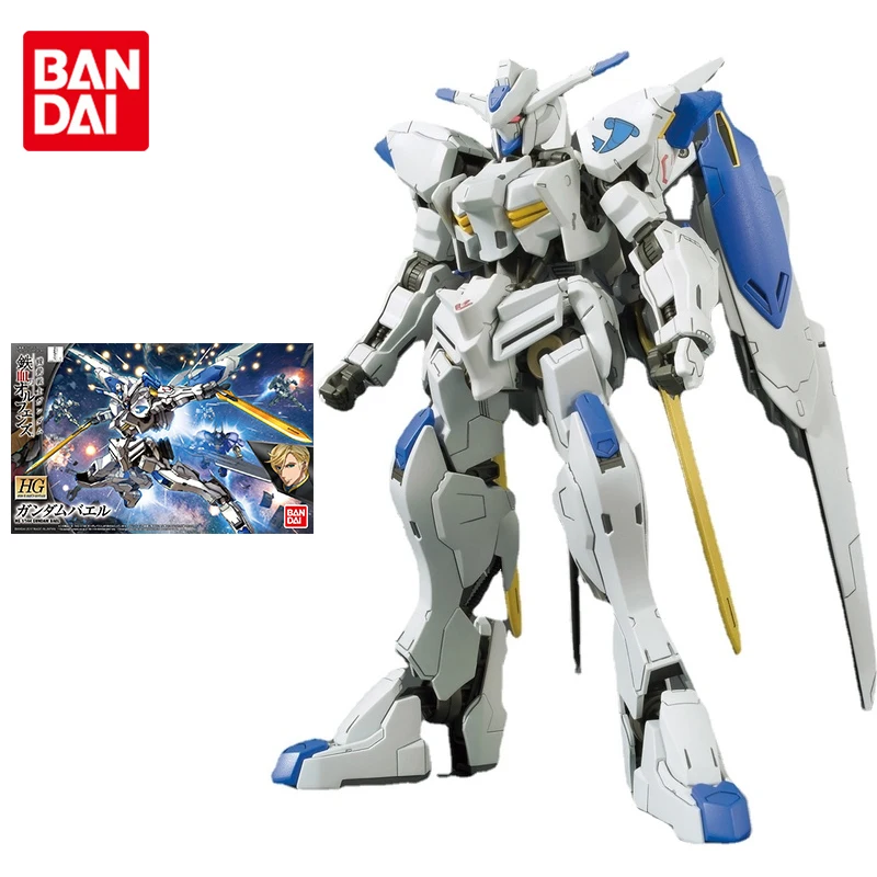 

Набор моделей Bandai Gundam, аниме-фигурка HG 1/144, игрушка-сирота с железной кровью, детская фигурка Gundam Bael