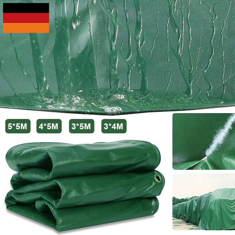 3/4/5m impermeable cubierta de lluvia lona dosel toldo bloque UV toldo de coche Camping pesca sombrilla senderismo Camping cobertizo tela