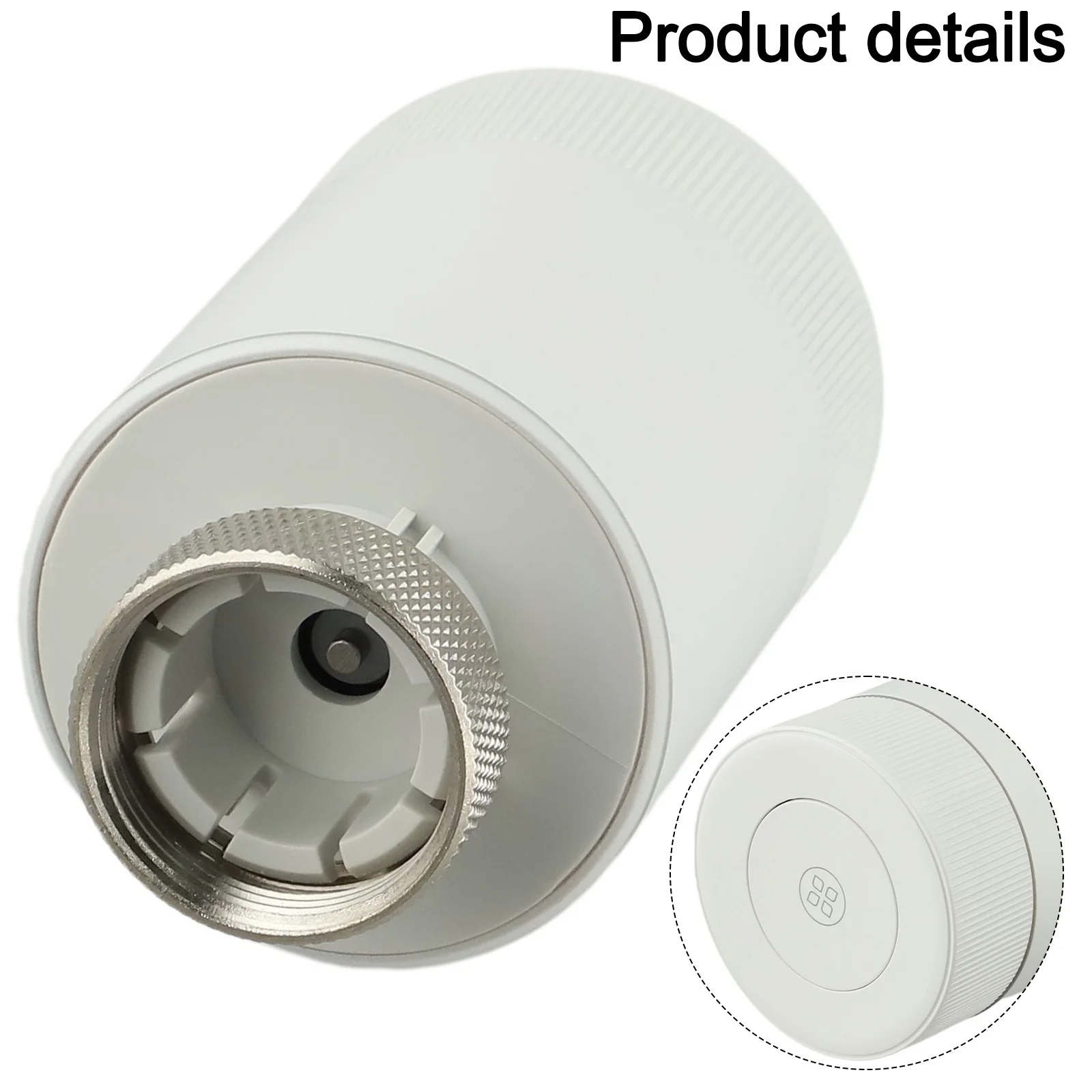Programmable Thermostat WiFi Radiator Control Remote Control Function Voice Control Compatible For Alexa For Google Home 88*54mm