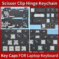 Replacement Keycap Key Cap &Scissor Clip&Hinge For Asus TUF Gaming F15 FX506 FA506 FA506II FX506H F17 FA706 FA706U FX505DY