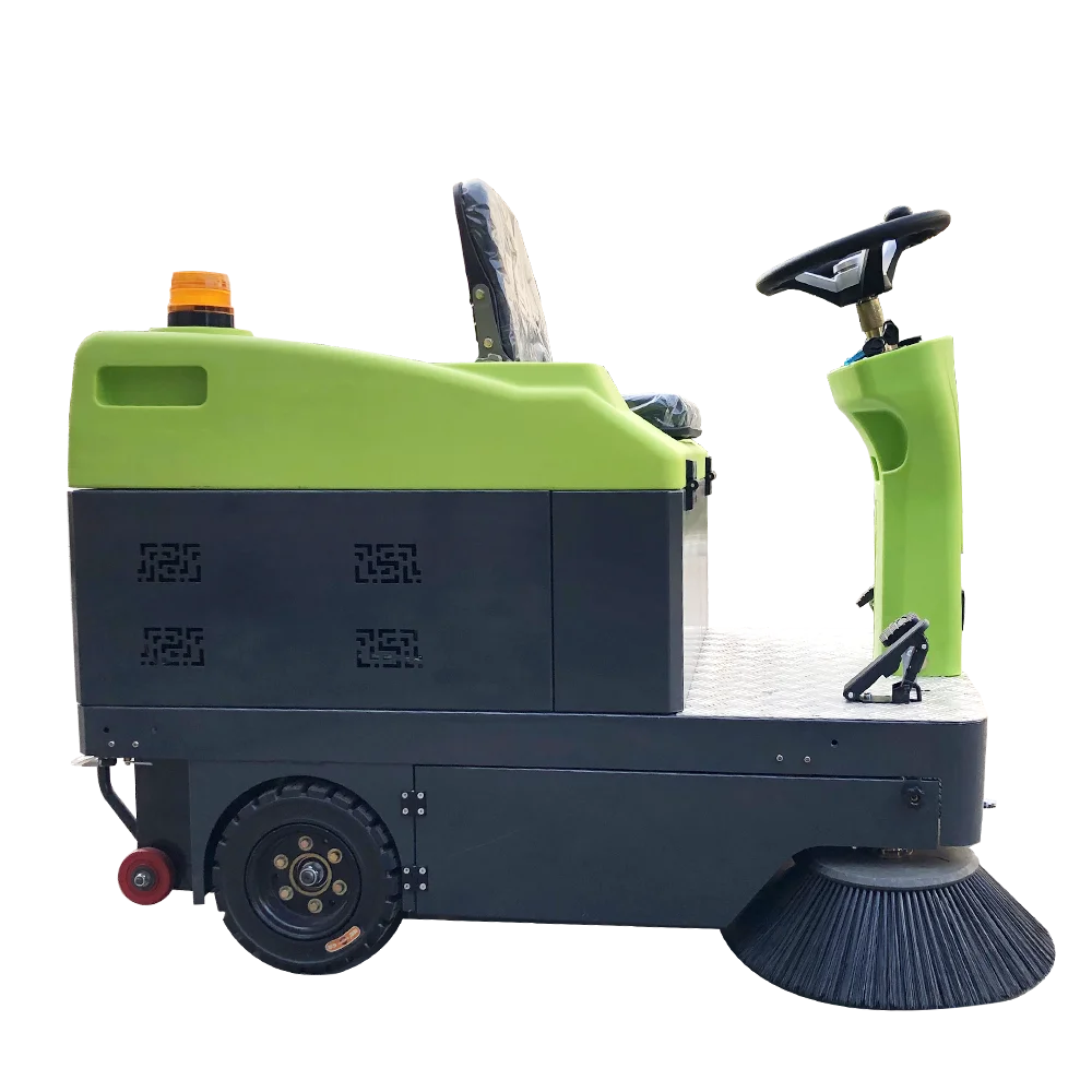 Sweeper Best Quality Driving Double Side Brush Sweeper Machine Compact Industrial Commercial Floor Scrubber