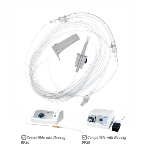 Tubo de infiltración de un solo pico desechable compatible con combo NOUVAG para dispensador DP20 y DP30