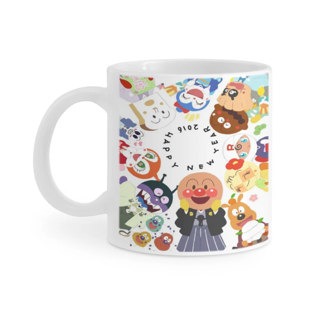 Cute Anpanman Cartoon Tea Coffee Mugs Bachelorette Party Team Groomsman Cups Wedding Gifts