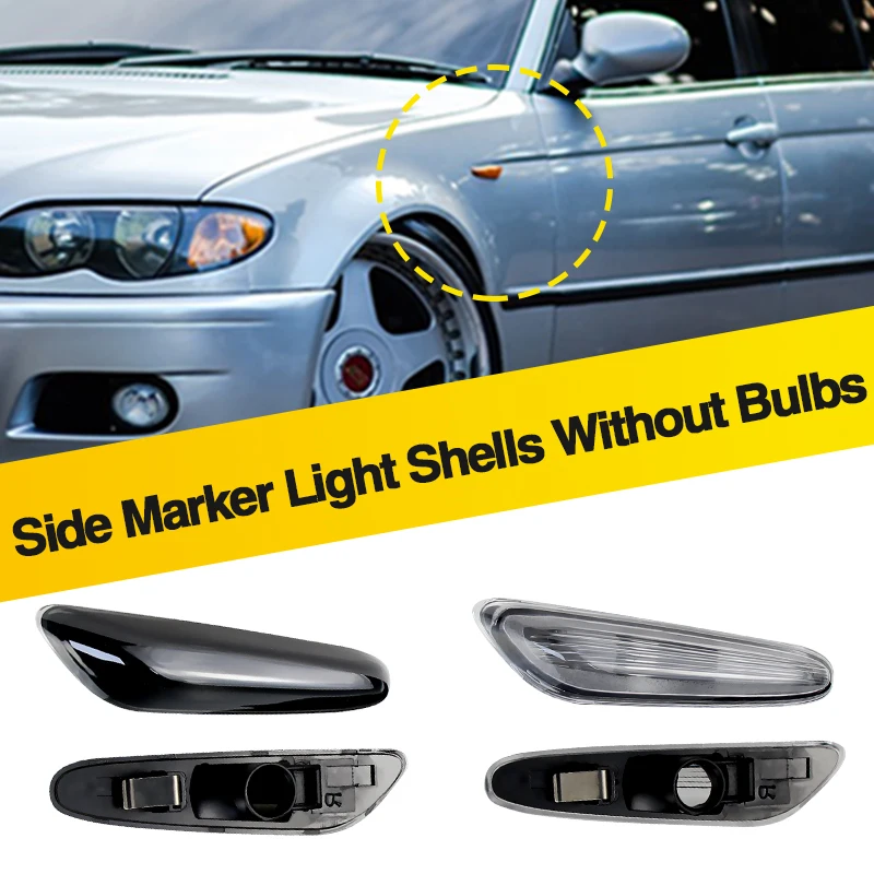 

2 шт. только чехлы для боковых указателей поворота для BMW 1 3 5 серии E82 E81 E88 E46 E90 E91 E92 E93 E60 E61 X3 E83 X1 E84