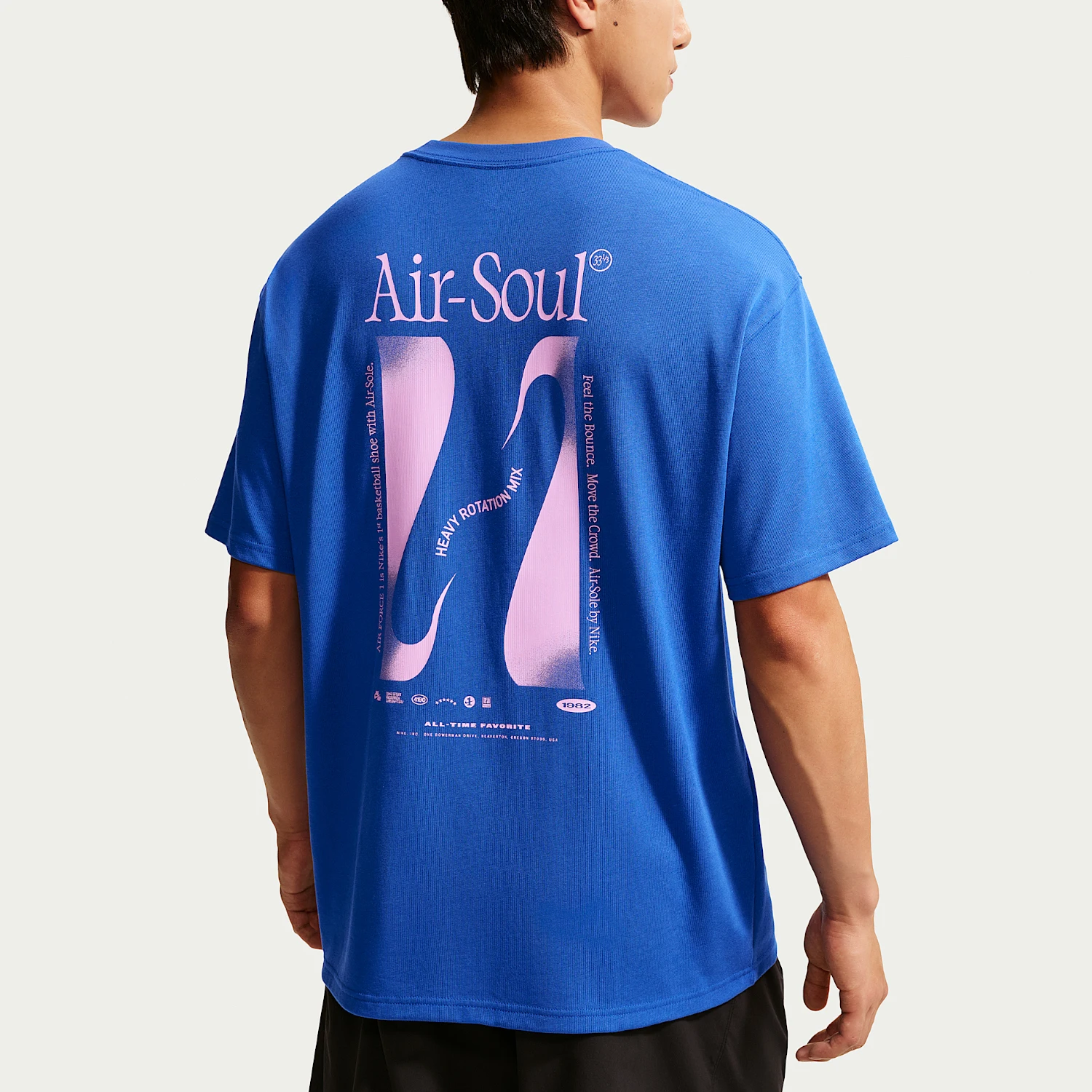 Nike genuine men's round neck pullover comfortable casual sports short sleeved T-shirt IW1200-480