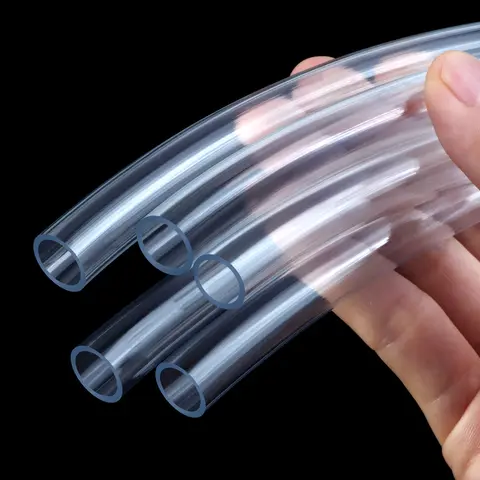 Drain Tube Pump 2/5m PVC Hose 2 4 6 8 10 12 14 16 18 20 25mm Aquarium Plastic Pipe Garden Watering Transparent Tube Drain Conditioning Pump Tube