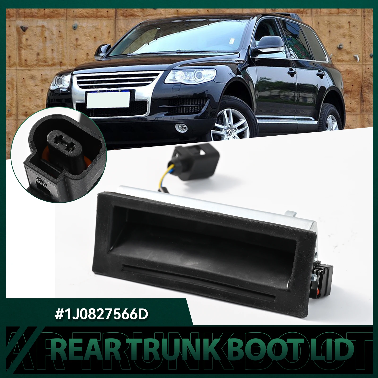 Boot Lid Trunk Hatch Lift Open Handle Switch 1J0827566D For Volkswagen VW Golf MK4 IV Bora Touareg Jetta 1998-2006 1J0 827 566D