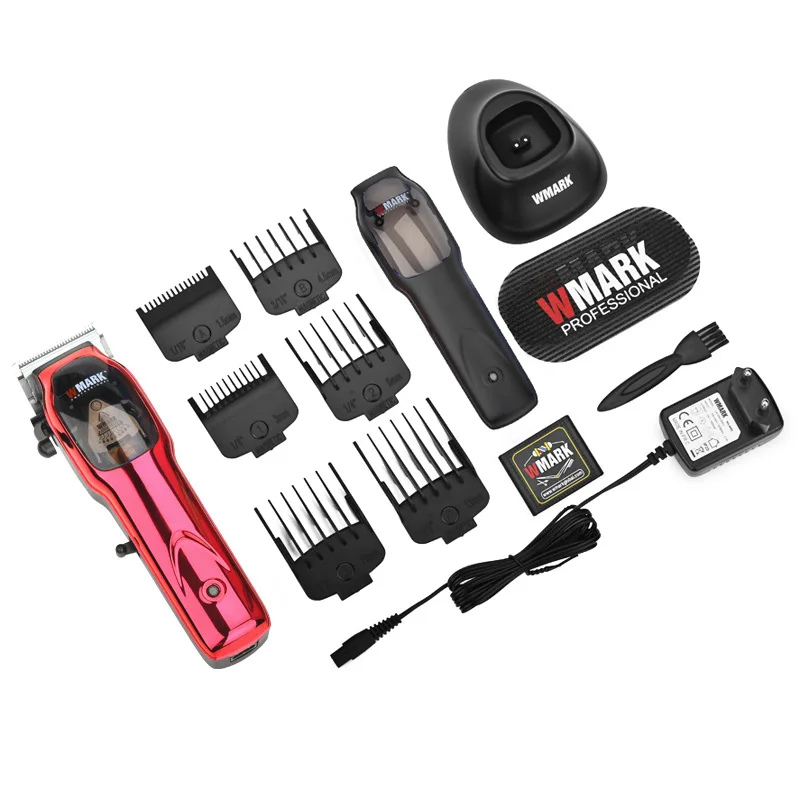 WMARK Hair Clipper 9000 RMP Electric Clippers Oil Head Pusher Charging Ttrimmer NG-9002