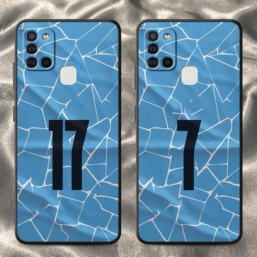 Football Creative Numbers Phone Cover Case for Samsung Galaxy A05 A30s A03 A02s A50 A56 A06 A04 A20s A71 A73 A53