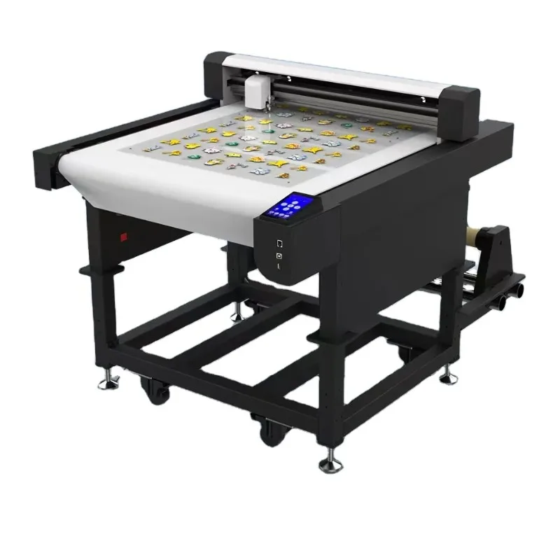 Large Format Paper Flat Bed Cutting Plotter With Signmaster Software Servo