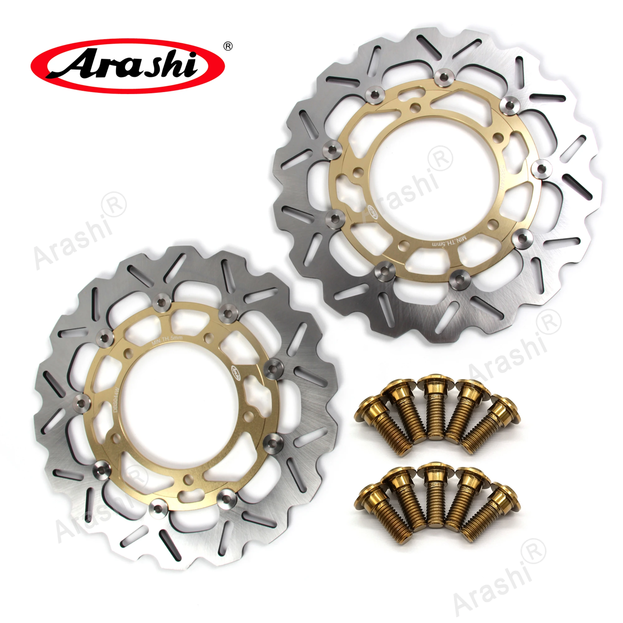 

For SUZUKI GSR400 2006 2007 2008 2009 2010 GSR600 GSX650F 1998-2012 2011 Arashi 310mm Front Floating Rotor Brake Disc Disk