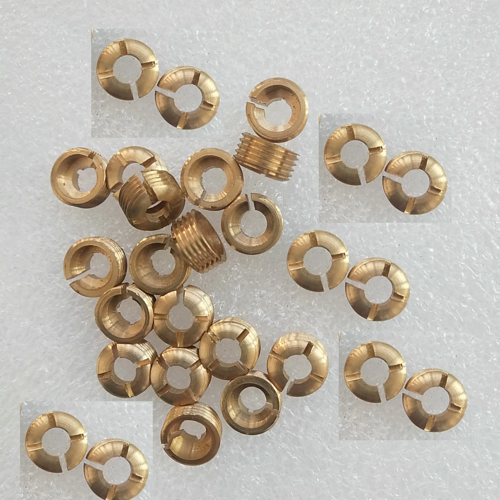 Alto Saxophone Guard Nut, Copper Screws, 30 Pcs