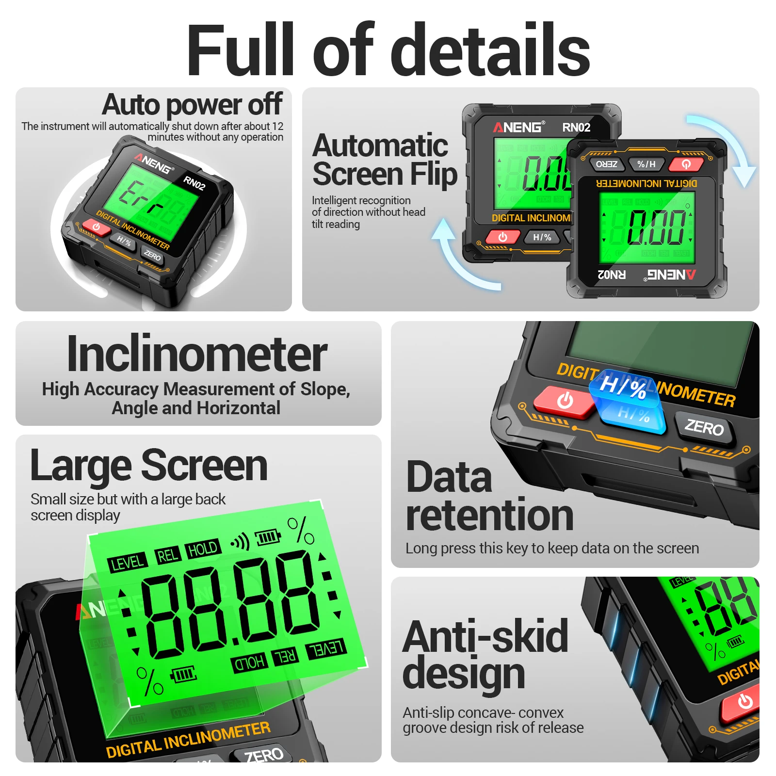 Thumbnail 3 - #32 Digital Angle Gauge Comparison Guide