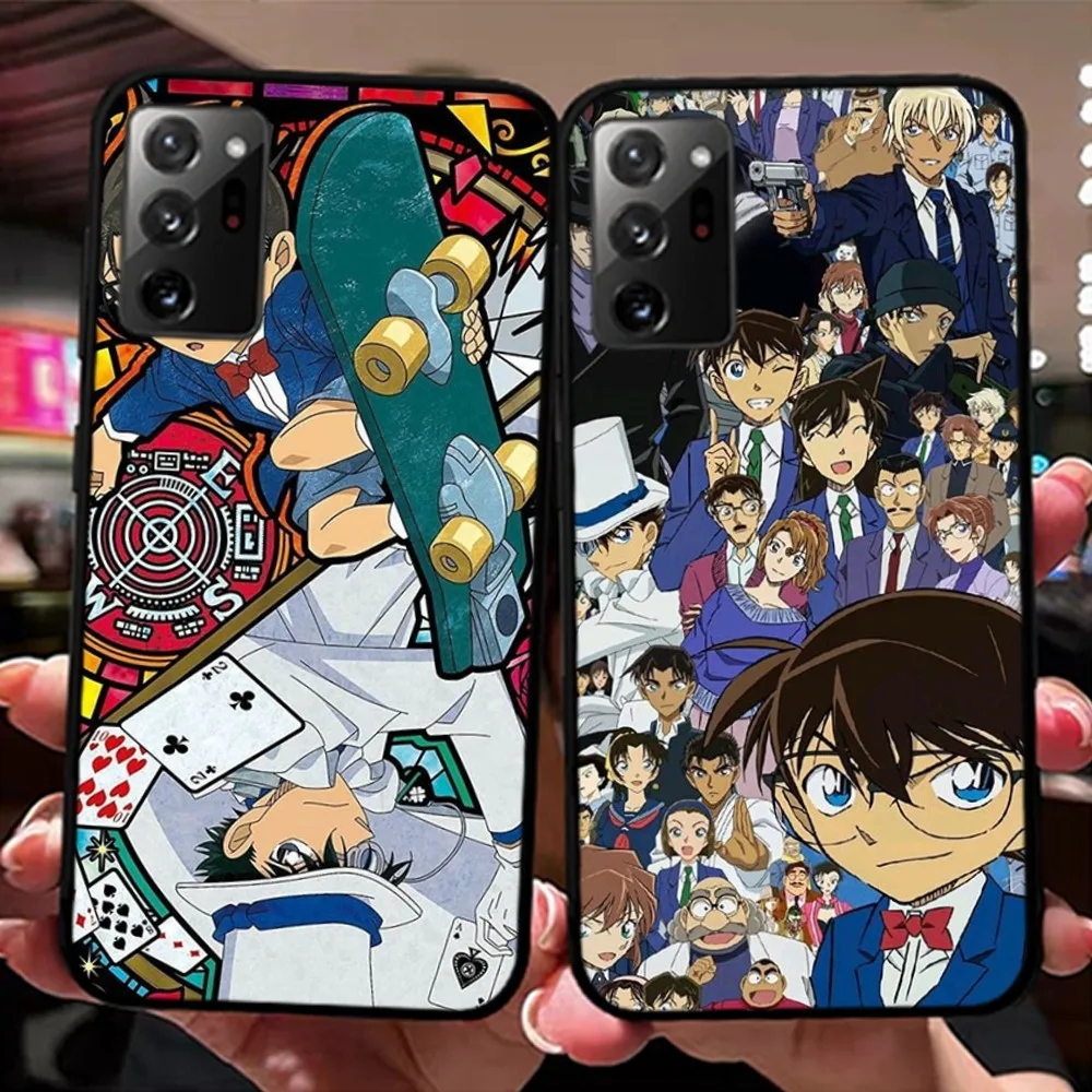 Japanese Cartoon D-Detective C-Conan Phone Case For Samsung Note 8 9 10 20 Pro Plus Lite M 10 11 20 30 21 31 51 A 21 22 42 02 03