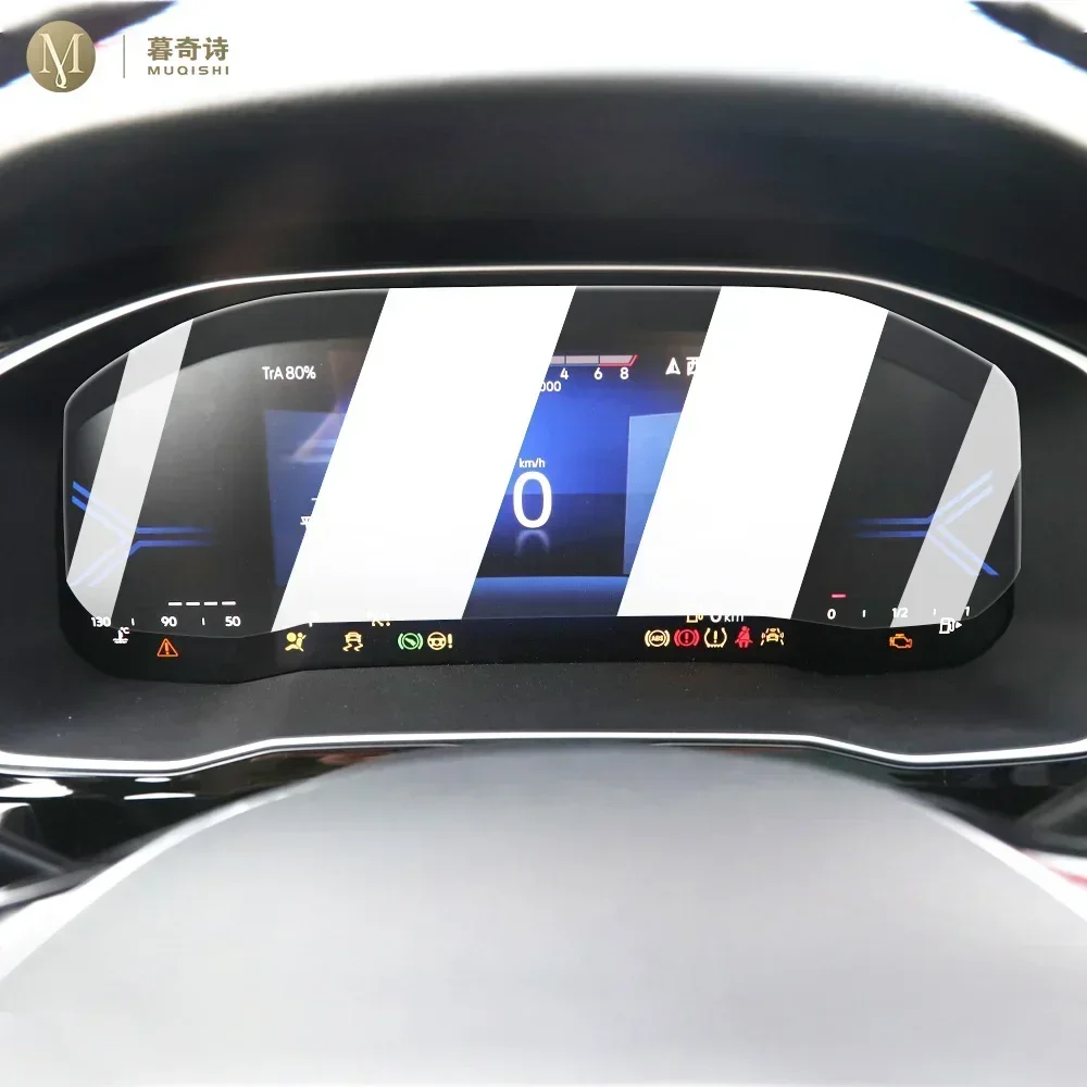 MUQSHI Auto snelheidsmeter scherm anti vingerafdruk matte PPF lcd-scherm TPU film screen protectio Voor Volkswagen Jetta VS7 2019-2024