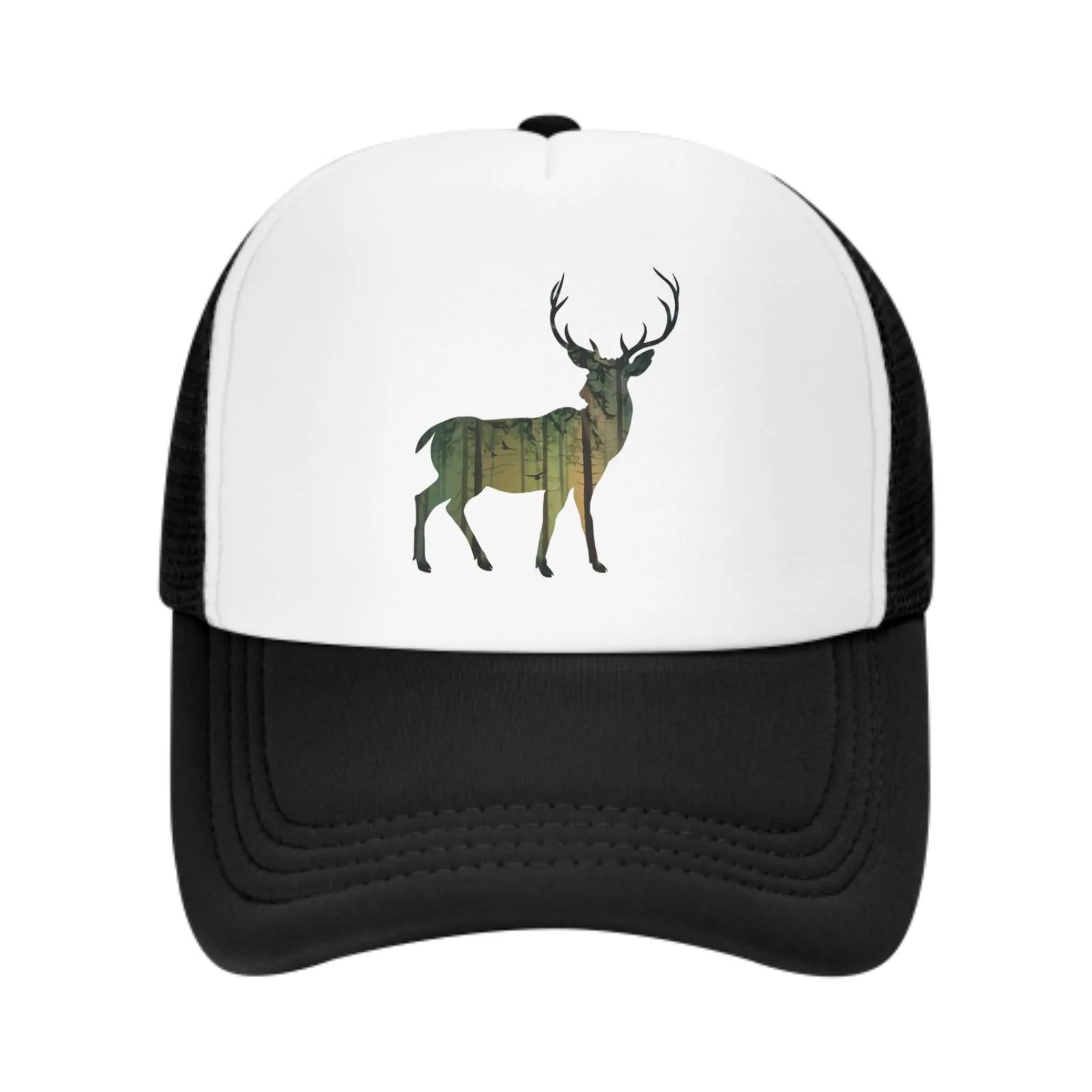 

Deer New Summer Leisure Sports Daily Sun Hat Fishing Outdoor Activity Unisex Canvas Fashion Duck Tongue Cap