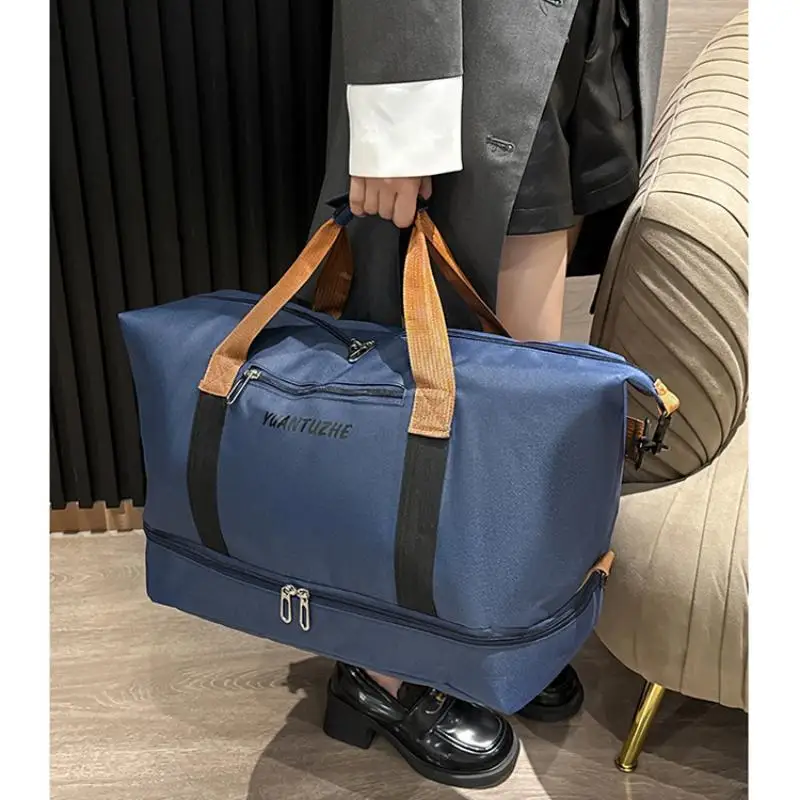 New Unisex Sports Handbag Fitness Bag Expandable Travel Bag With Large Capacity Perfect For Gym Weekend Trips Versatile