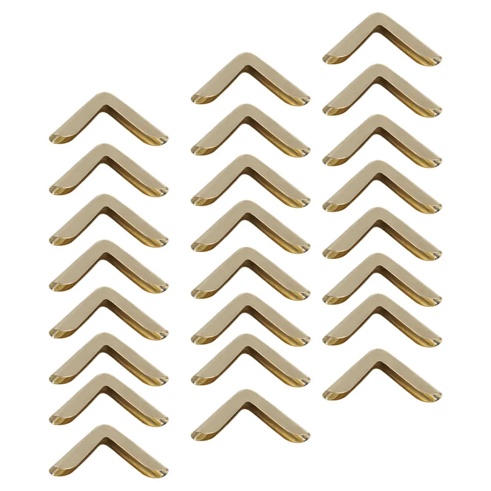 

180Pcs Gold Vintage Metal Corner Protectors Decorative Edge Guards for Scrapbooking Photo Albums Notebooks Journals