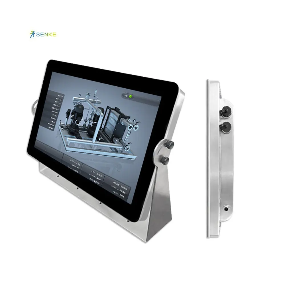

Панель HMI Senke 21,5-дюймовый промышленный ПК с сенсорным экраном «все в одном» Промышленный панельный ПК 7 дюймов Промышленный панельный ПК