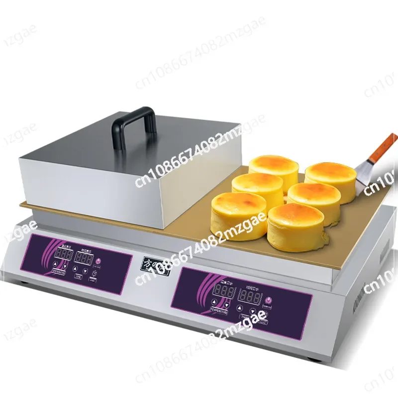 FC-S36 Souffle Machine Commercial Dorayaki Muffin Machine Pure Copper Grilled Plate Intelligent Digital Display Souffle Machine