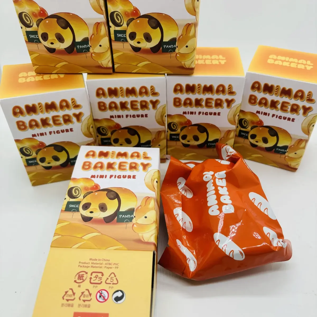 Dreams animal bakery mini figure serie scatola cieca giocattolo per ragazza scatola misteriosa panda pecora elefante gatto cane coniglio