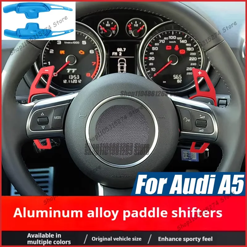 For Audi A5 Shift Paddles A3 A4L S6 TTS Steering Wheel Aluminum Alloy Paddles Steering wheel accessories