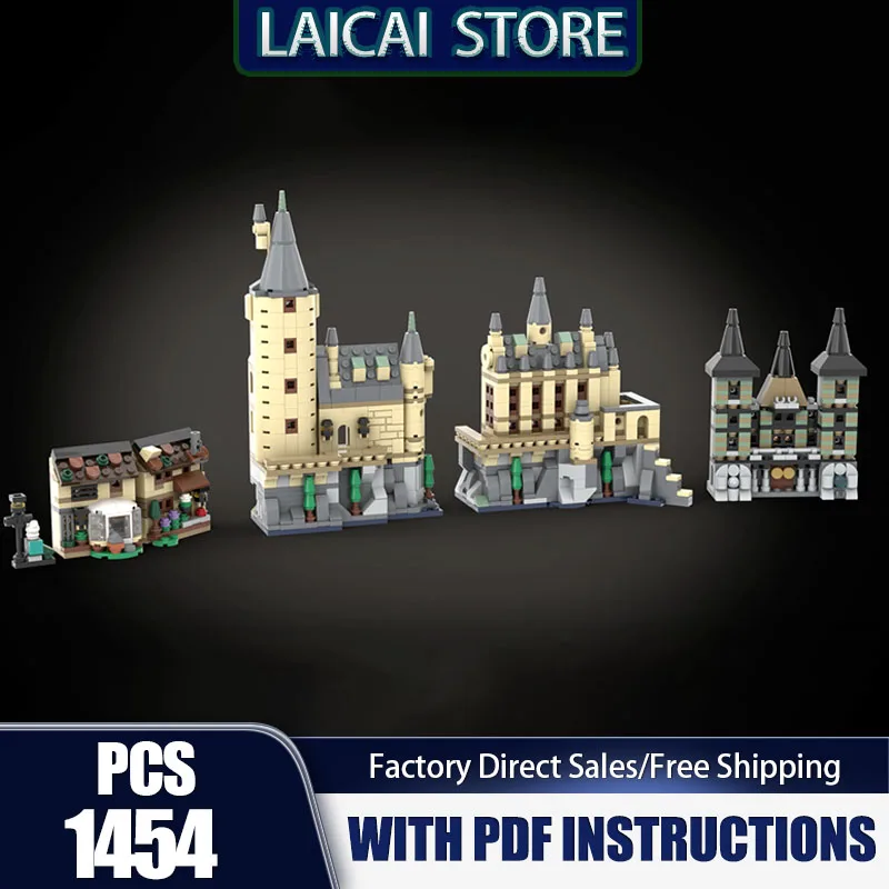 有名な映画モデル Moc ビルディングブロックフィルムセット建築モデル DIY アセンブリ建設都市ストリートビューおもちゃ誕生日ギフト