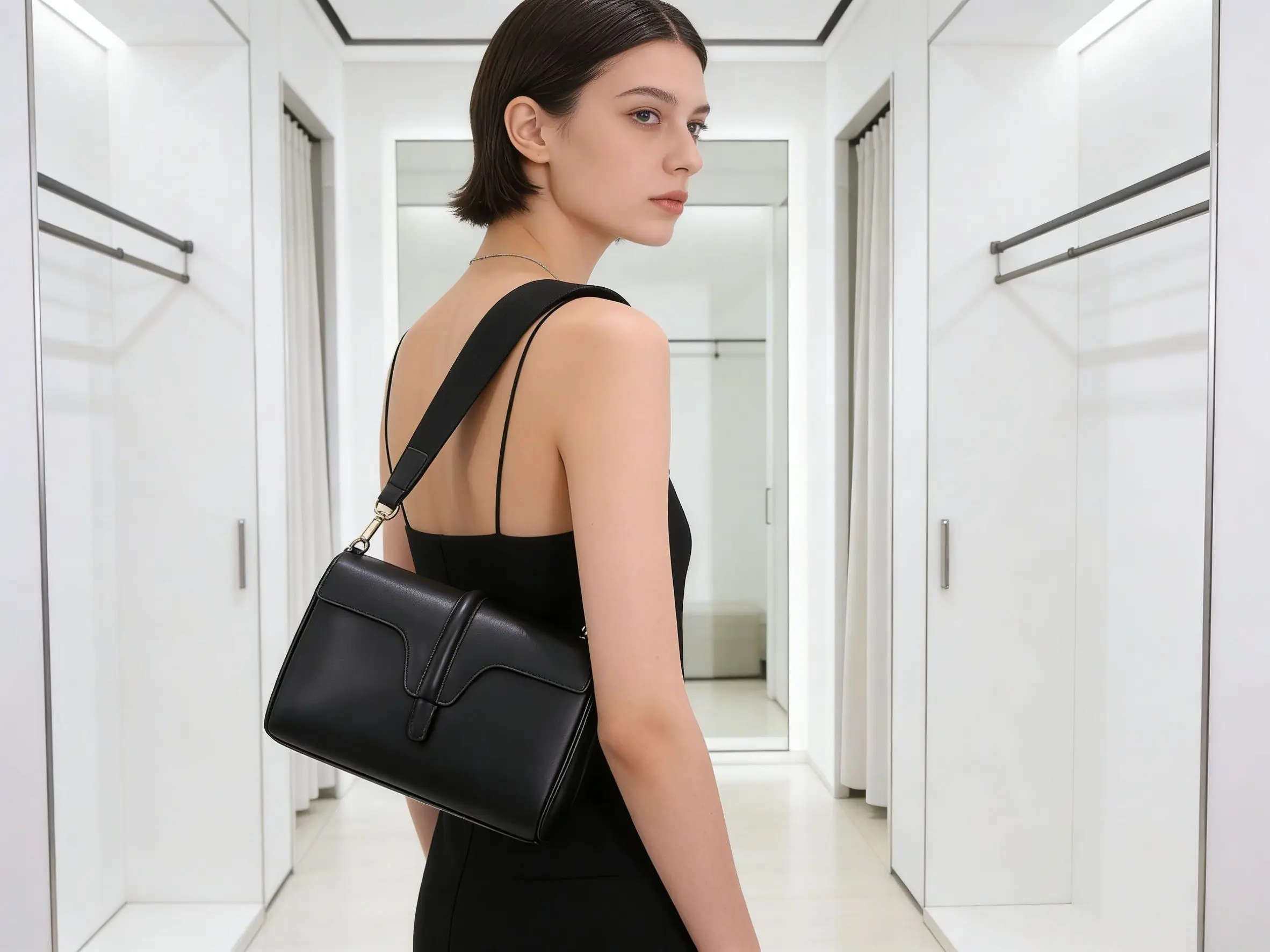 Urban Minimalist Women's Crossbody Bag  New Style Versatile Single Shoulder Small Square Bag Women's luxury designer bags