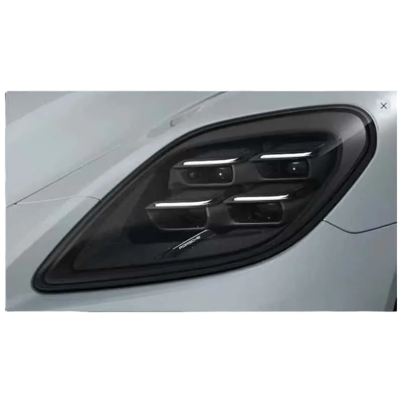 

Для Porsche 2024 фары 2025 Porsche's New Paramela 946, оригинальный черный фон, светодиодные матричные фары высокого разрешения