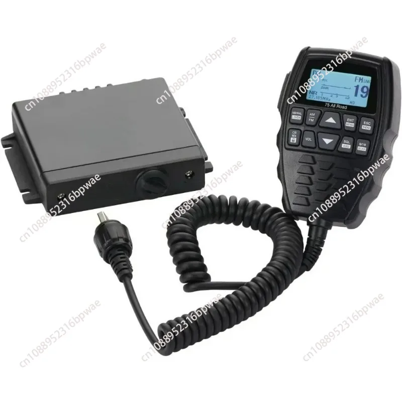 

Cobra 75 All Road Wireless CB Radio - Dual-Mode AM/FM, Full 40 Channels, 4-Watt Output, Easy to Operate, Black