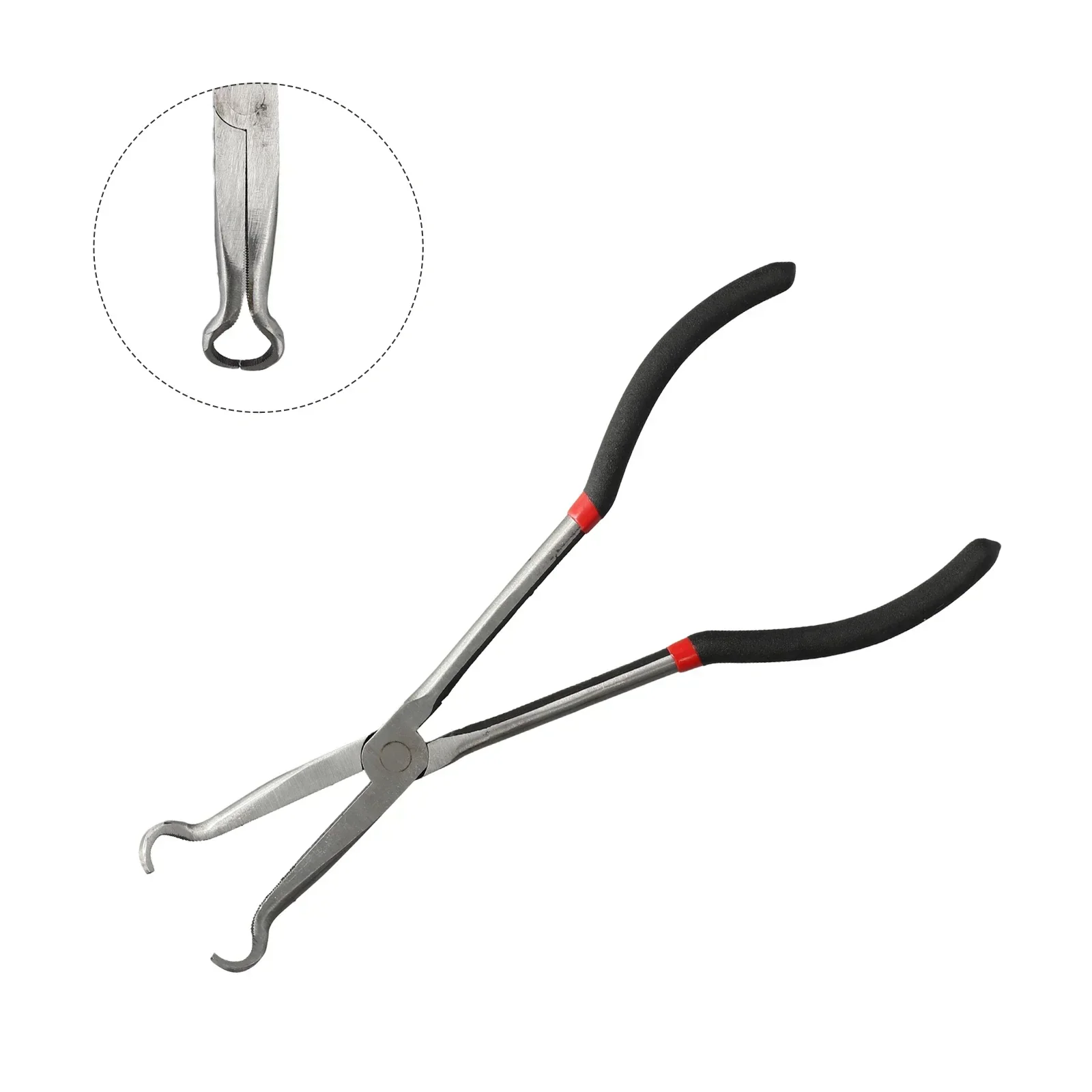 11inch Electrical Disconnect Long Plug Removal Pliers For Car Connectors Round-nosed Pliers Cut-off Pliers Auto Repair Pliers