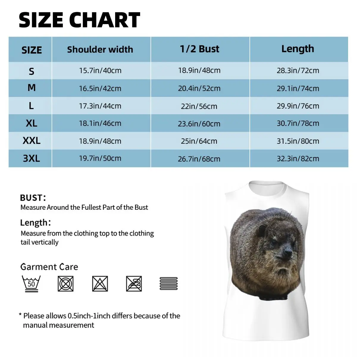 Hyrax Coquette Or Croquette Men Printed Sleeveless T-shirt Casual Hip Hop Street Style Beach Holiday Tank Tops