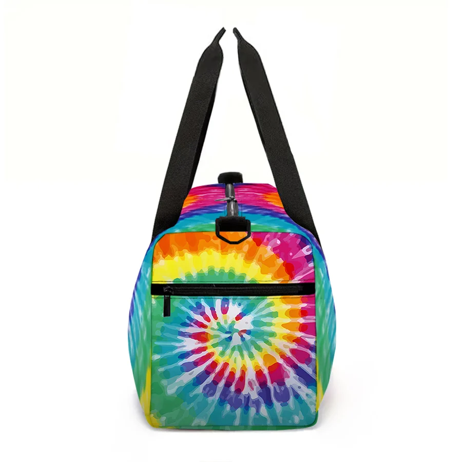 กระเป๋าเดินทางลายสีสันสดใสความจุขนาดใหญ่สำหรับเด็กชาย/เด็กหญิง ของขวัญที่ดีที่สุด กระเป๋าเดินทางการ์ตูน 3 มิติ กระเป๋าออกกำลังกายกลางแจ้งสำหรับเด็ก