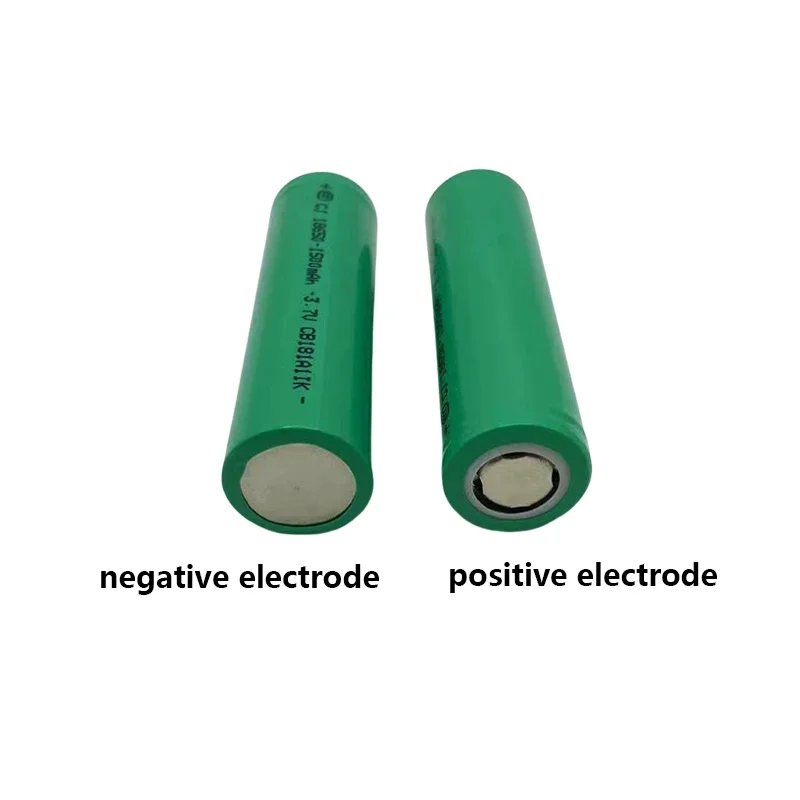 100% Real Capacity 3.7V 1500mAH 18650 Lithium Ion Rechargeable Battery, Suitable for Various Electronic Products