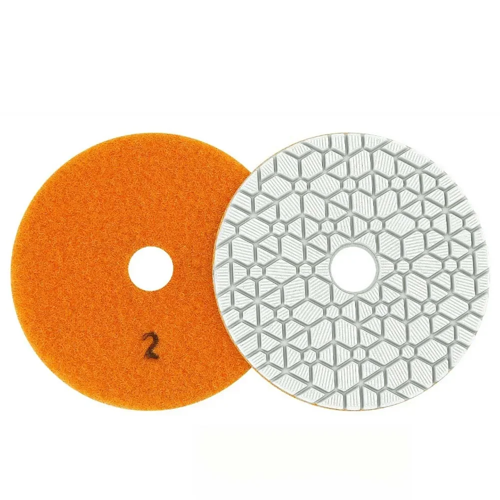Polishing Pad Grinding Wheel 4inch Polishing Pad High Density Emery Chips Fast Rough Grinding Removes Scratches
