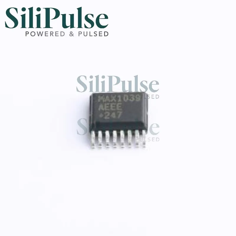 (5/10pcs) MAX1039AEEE+T QSOP-16 100% Original In Stock 8 bit 188 kSPS I2C 2.7 V