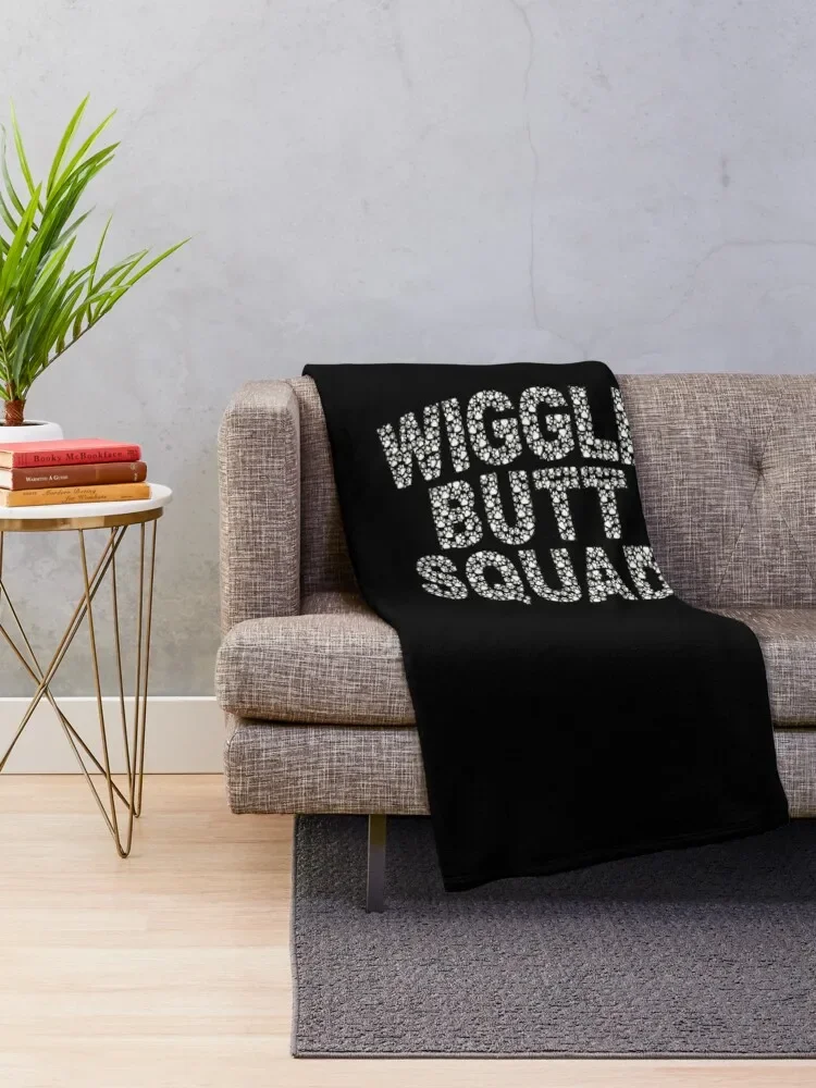 Wiggle Butts Aussie Australian Shepherd Wiggle Butt Squad Hoodie Throw Blanket sofa bed Sofa Throw Thermal halloween Blankets