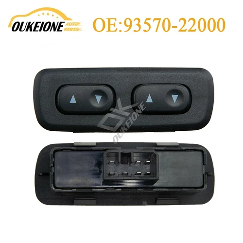 Imagen 1 del producto Botones de Control de Elevalunas eléctrico, accesorios para Hyundai Accent I X3, 1994, 1995, 1996, 1997, 1998, 1999, 2000, 93570, 22000