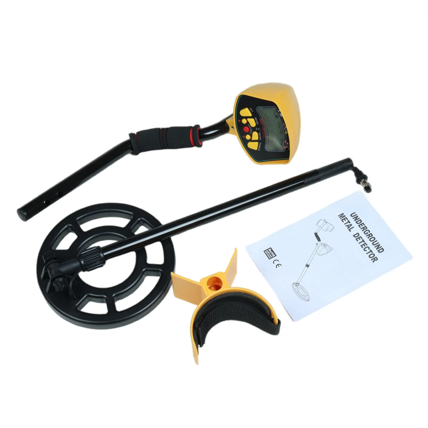 Handheld Metal Detector Underground Treasure Detector Treasure Hunter Gold, Silver and Copper Archaeology High Precision