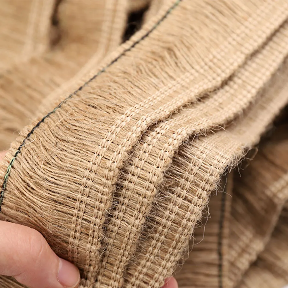 

50M 1 Roll Hemp Rope Tassel Jute Cord Durable Natural Fiber Diy Wedding Bridal Bouquet Gift Box Decoration Clothesline Craft