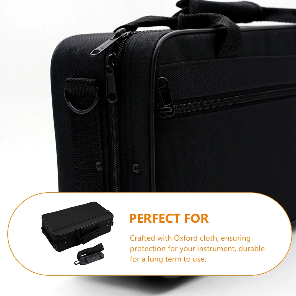 

1pcs Storage Bag Oxford Cloth Durable Impact Resistant Large Capacity Carrying Case For Clarinet Accessories Multi-Functional