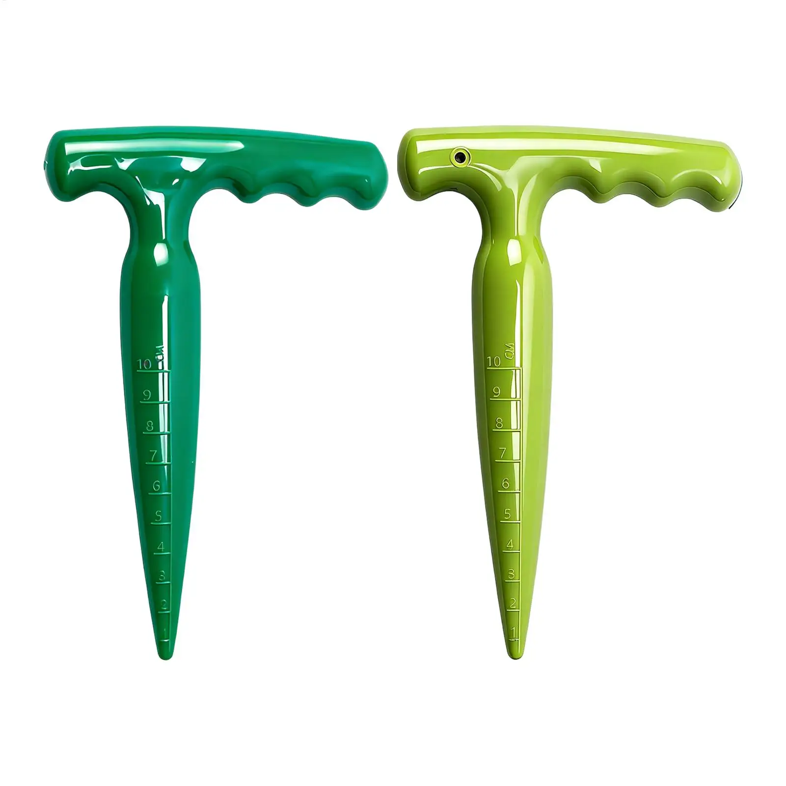 Dibbler Gardening Tool Ergonomic Sowing Hand Tools Plant Hole Digger for Planting for Transplanting Potting Cucumber Tomatoes