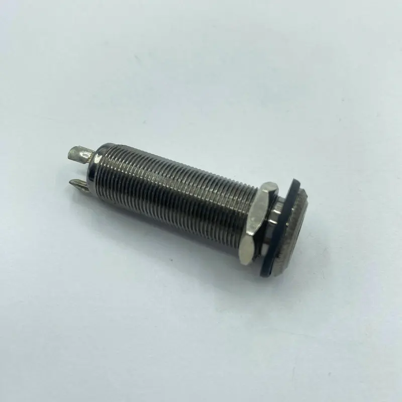 Korean Made Electric Guitar Bass Parts 6.35mm Stereo Output Input 1/4 Inch Threaded Cylinder Jack Plug Socket